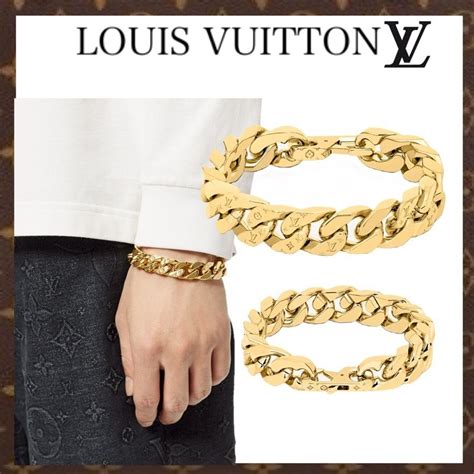 louis vuitton silver chain bracelet|louis vuitton bracelet women's price.